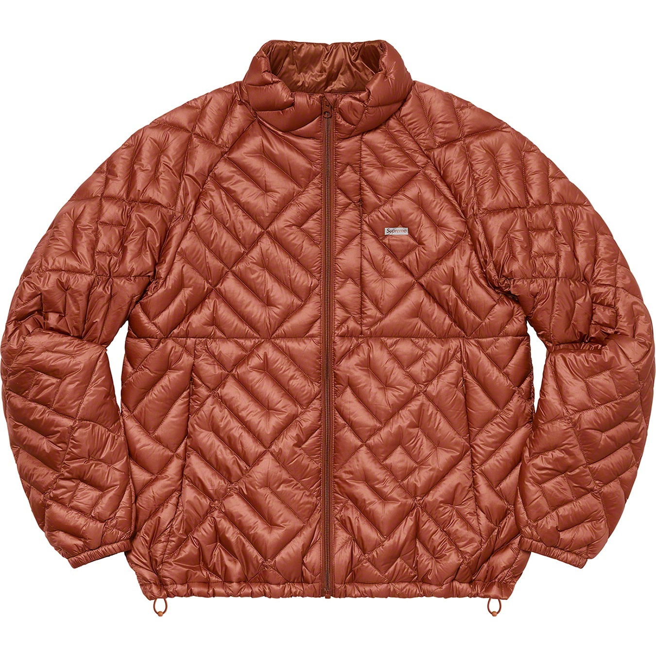 Spellout Quilted Lightweight Down Jacket view 10